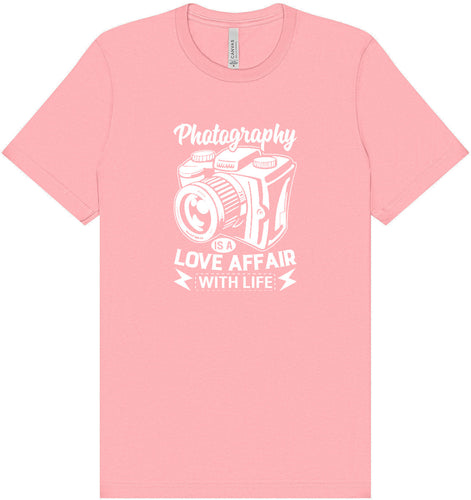 Photography Love Affair  Adult Bella Canvas Shirt