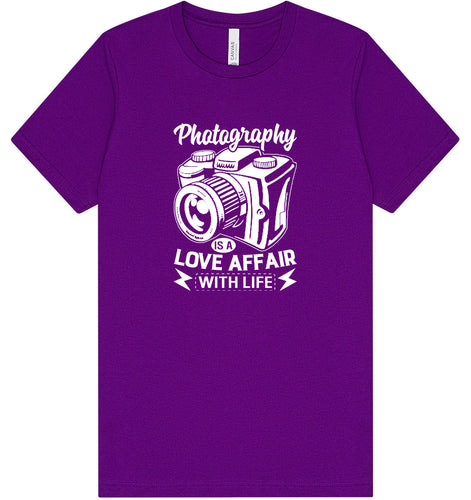 Photography Love Affair  Adult Bella Canvas Shirt