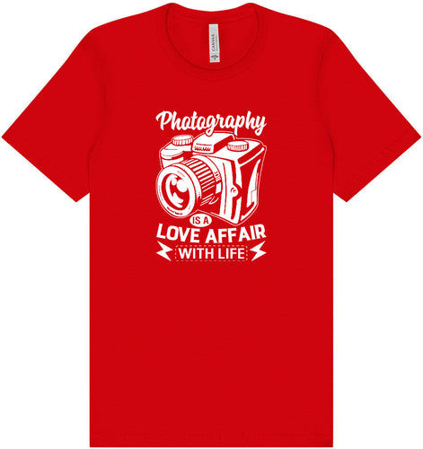Photography Love Affair  Adult Bella Canvas Shirt