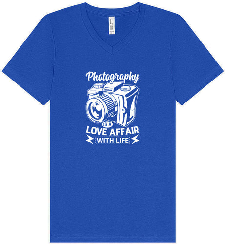 Photography Love Affair  Unisex V-Neck Shirt