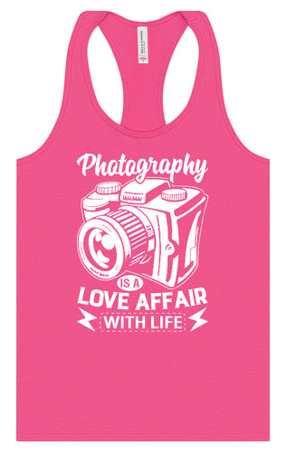Photography Love Affair  Women's Racerback Tank