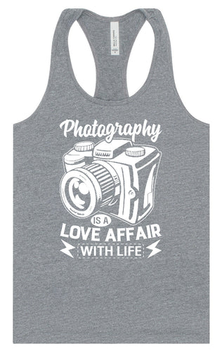 Photography Love Affair  Women's Racerback Tank