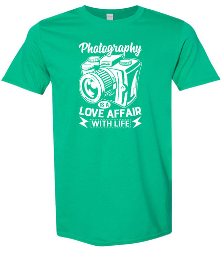 Photography Love Affair  Adult Gildan Soft Shirt