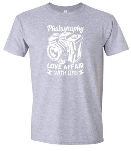 Photography Love Affair  Adult Gildan Soft Shirt
