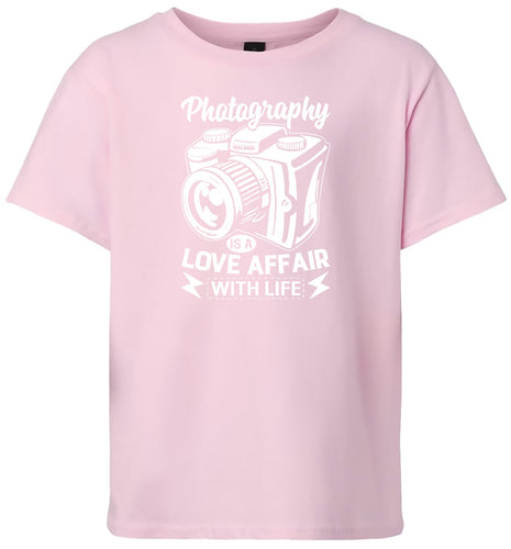 Photography Love Affair  Children's Gildan Soft Shirt