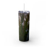 Skinny Tumbler with Straw – 20 oz Stainless Steel Cup
