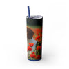 Skinny Tumbler with Straw – 20 oz Stainless Steel Cup