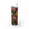 Skinny Tumbler with Straw – 20 oz Stainless Steel Cup