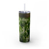 Skinny Tumbler with Straw – 20 oz Stainless Steel Cup
