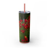 Skinny Tumbler with Straw – 20 oz Stainless Steel Cup