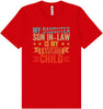 Son in Law is My Favorite Adult Bella Canvas Shirt