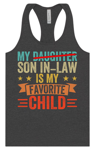 Son in Law is My Favorite Women's Racerback Tank