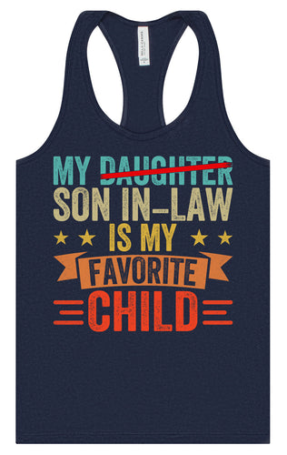 Son in Law is My Favorite Women's Racerback Tank