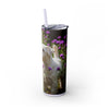 Skinny Tumbler with Straw – 20 oz Stainless Steel Cup