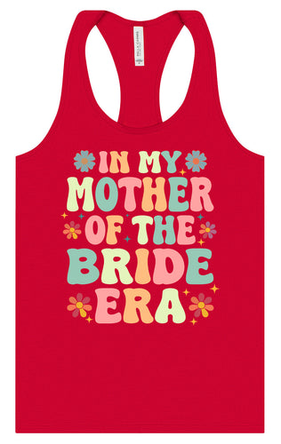 Mother of the Bride Era Women's Racerback Tank