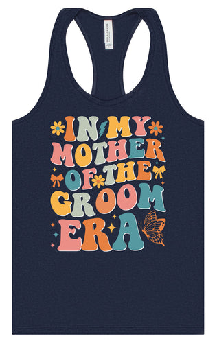 Mother of the Groom Era Women's Racerback Tank