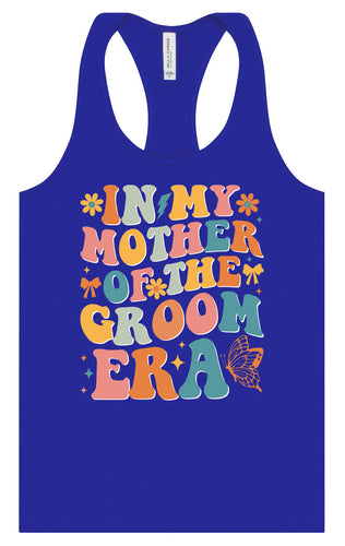 Mother of the Groom Era Women's Racerback Tank