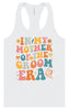 Mother of the Groom Era Women's Racerback Tank