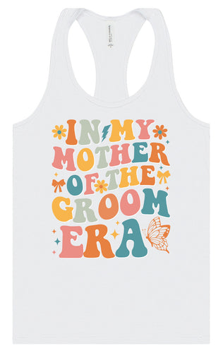 Mother of the Groom Era Women's Racerback Tank