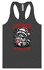 Sorry Santa I've Been Feral Women's Racerback Tank