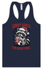 Sorry Santa I've Been Feral Women's Racerback Tank