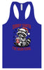 Sorry Santa I've Been Feral Women's Racerback Tank