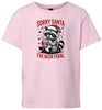 Sorry Santa I've Been Feral Children's Gildan Soft Shirt