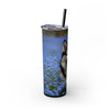 Skinny Tumbler with Straw – 20 oz Stainless Steel Cup