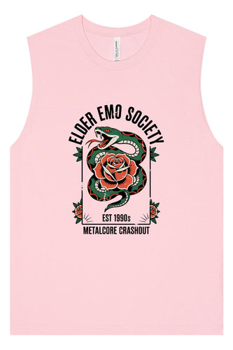 Elder Emo Society Muscle Tank