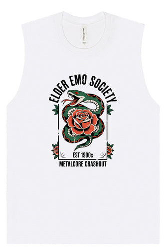 Elder Emo Society Muscle Tank