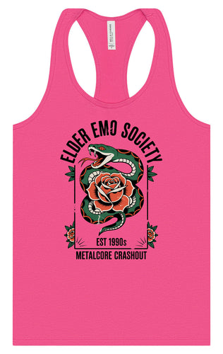 Elder Emo Society Women's Racerback Tank