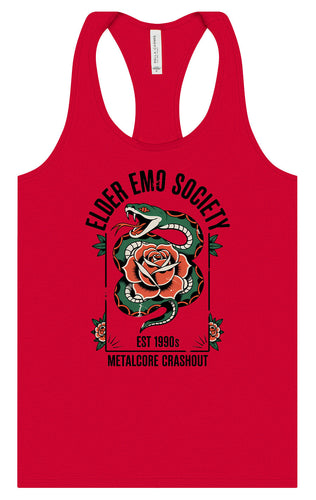 Elder Emo Society Women's Racerback Tank