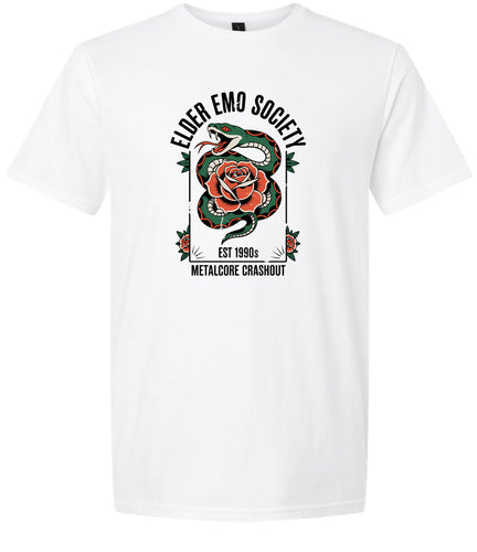 Elder Emo Society Adult Gildan Soft Shirt