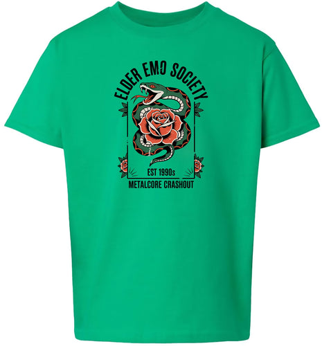 Elder Emo Society Children's Gildan Soft Shirt