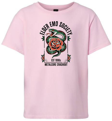 Elder Emo Society Children's Gildan Soft Shirt