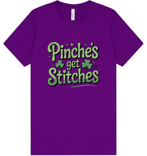 Pinches Get Stitches Adult Bella Canvas Shirt