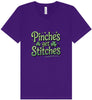 Pinches Get Stitches Unisex V-Neck Shirt