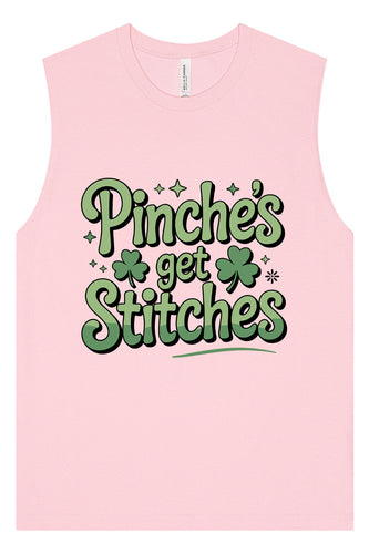 Pinches Get Stitches Muscle Tank