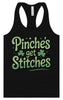 Pinches Get Stitches Women's Racerback Tank
