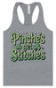 Pinches Get Stitches Women's Racerback Tank