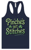 Pinches Get Stitches Women's Racerback Tank