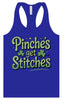 Pinches Get Stitches Women's Racerback Tank