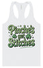 Pinches Get Stitches Women's Racerback Tank