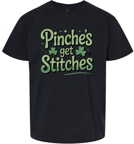 Pinches Get Stitches Children's Gildan Soft Shirt