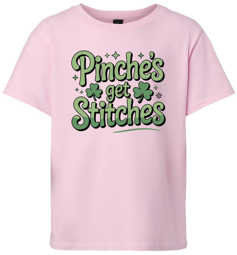 Pinches Get Stitches Children's Gildan Soft Shirt