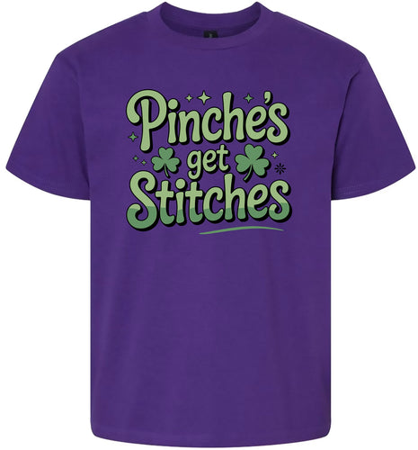 Pinches Get Stitches Children's Gildan Soft Shirt