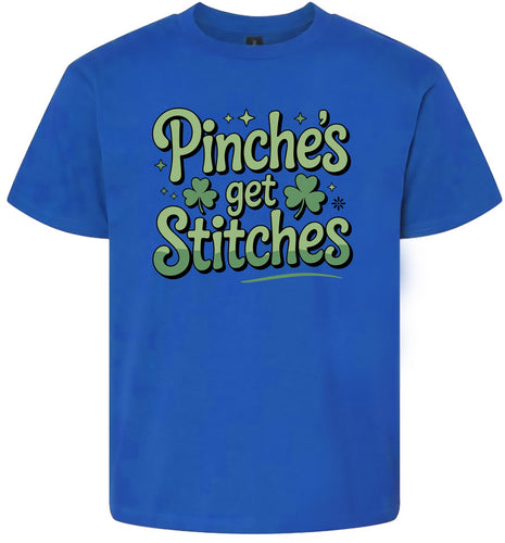Pinches Get Stitches Children's Gildan Soft Shirt