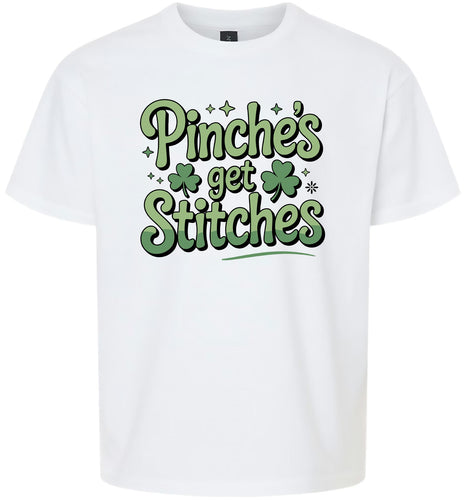 Pinches Get Stitches Children's Gildan Soft Shirt