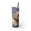 Skinny Tumbler with Straw – 20 oz Stainless Steel Cup