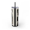 Skinny Tumbler with Straw – 20 oz Stainless Steel Cup